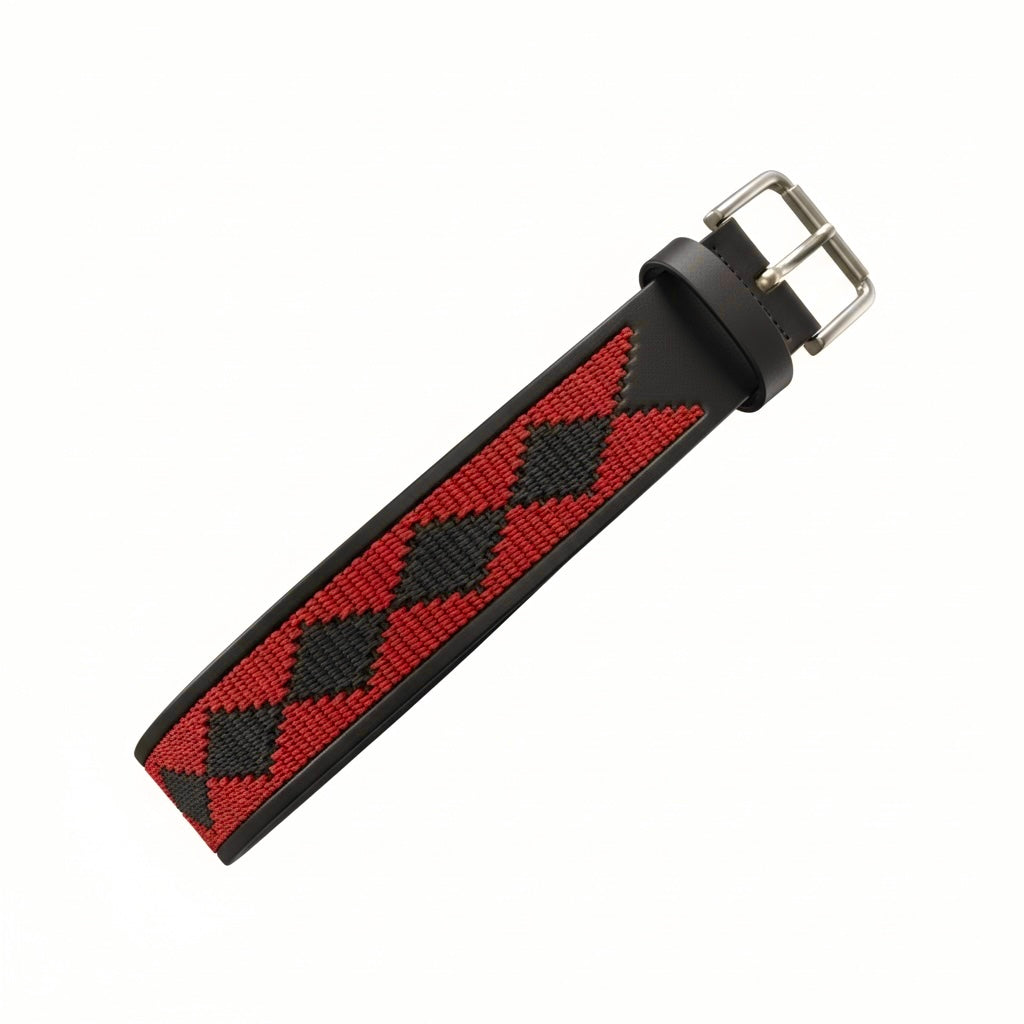Red Woven Belt