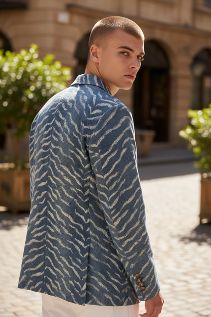 Tigre Bleu Blazer